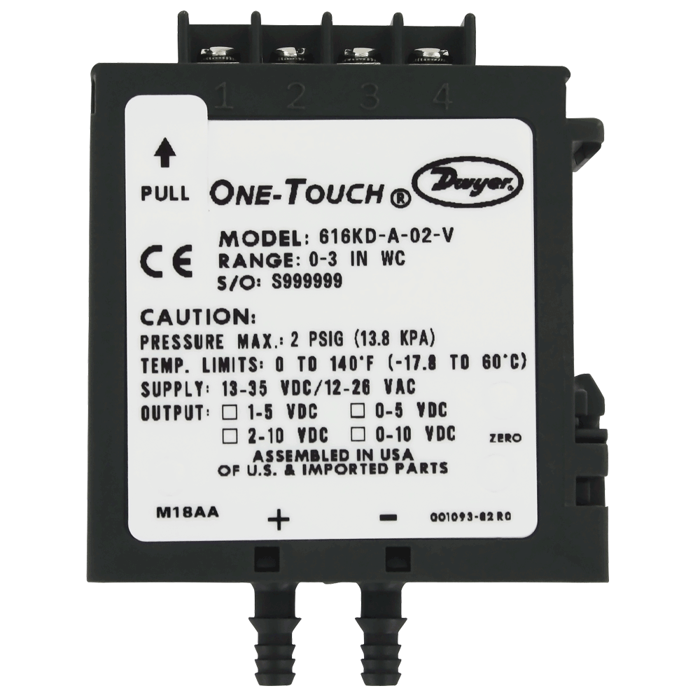 616KD-06 | Dwyer |  Differencial Pressure Transmitter