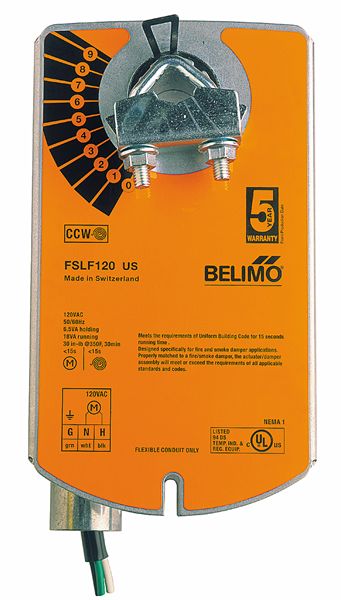 FSLF120 US | Belimo | Fire&Smoke Damper Actuator