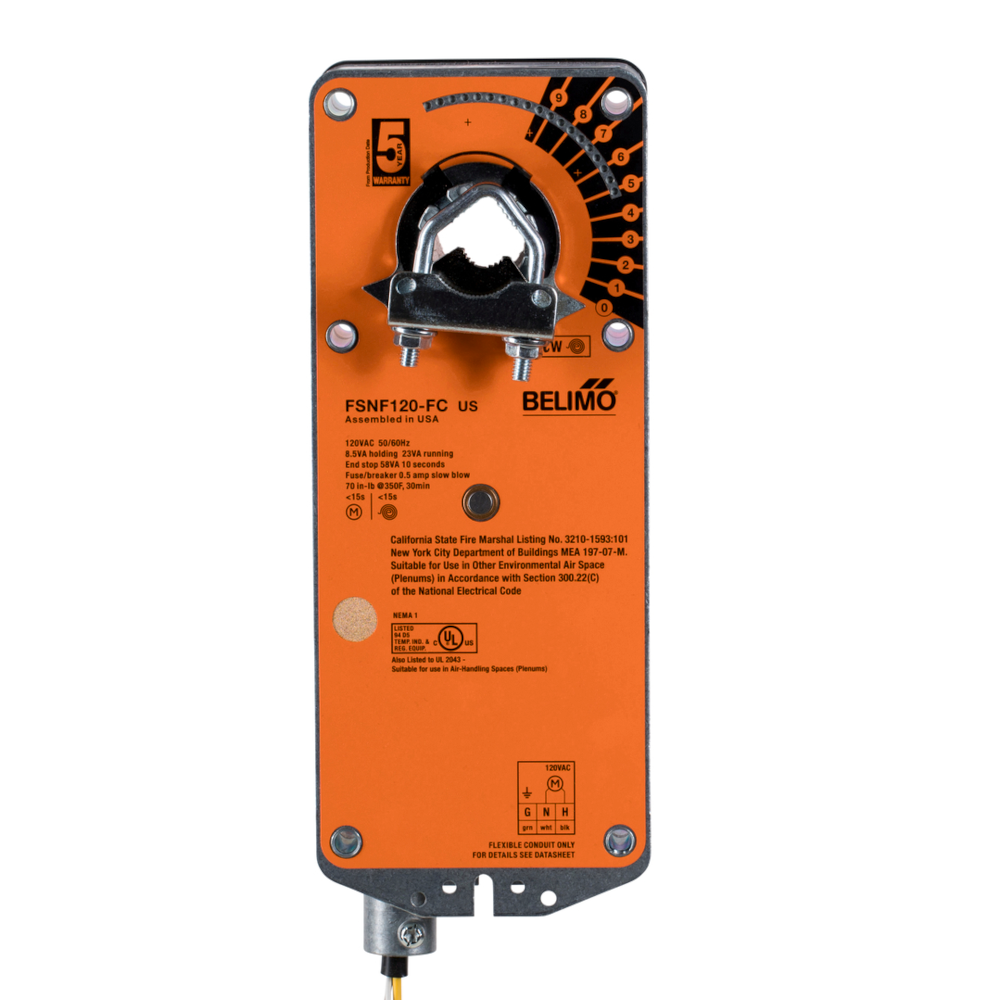 FSNF120-FC US | Belimo | Fire&Smoke Damper Actuator