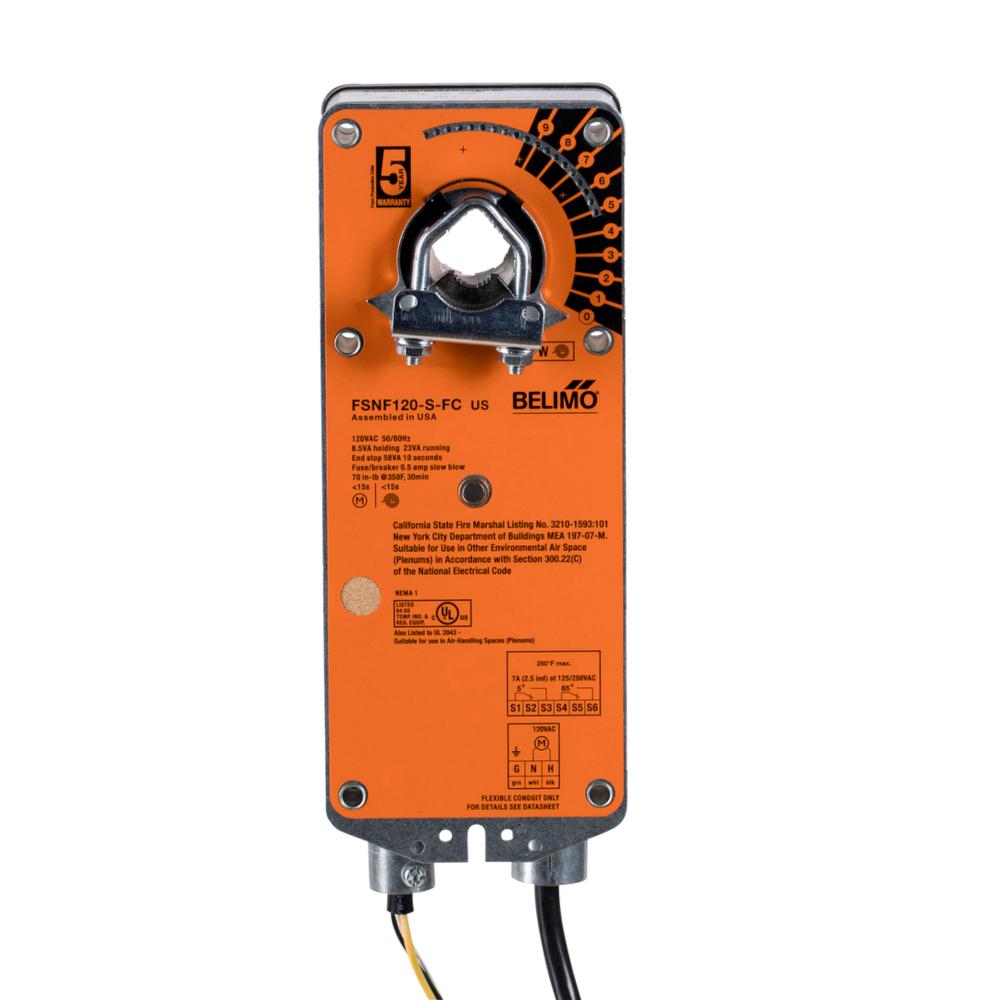 FSNF120-S-FC US | Belimo | Fire&Smoke Damper Actuator