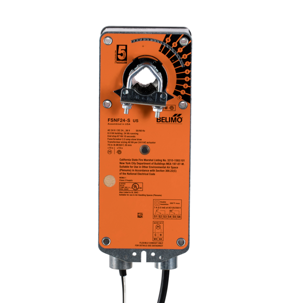 FSNF24-S-FC US | Belimo | Fire&Smoke Damper Actuator