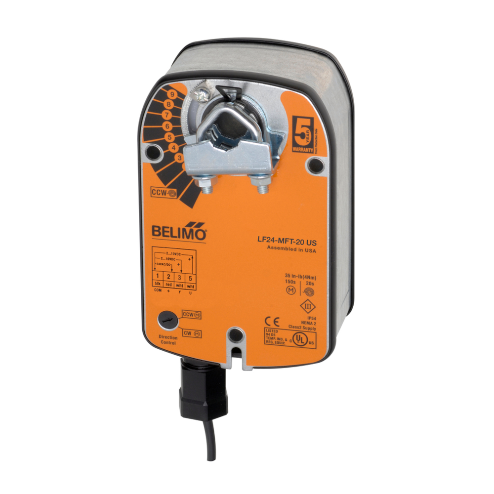 LF24-MFT-20 US | Belimo | Damper Actuator